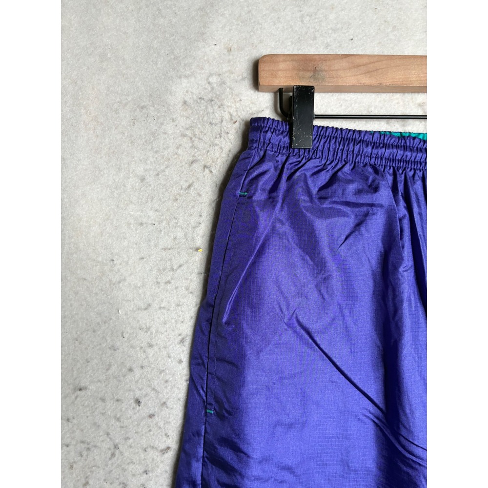 VTG Columbia Sportswear Mens Purple Nylon Windbreaker Track Pants Medium WM80 - Picture 3 of 15